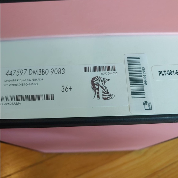 Gucci Lesley pony hair Mary Jane leather pumps size 36.5 NWT 🦓🦓 - Picture 8 of 9